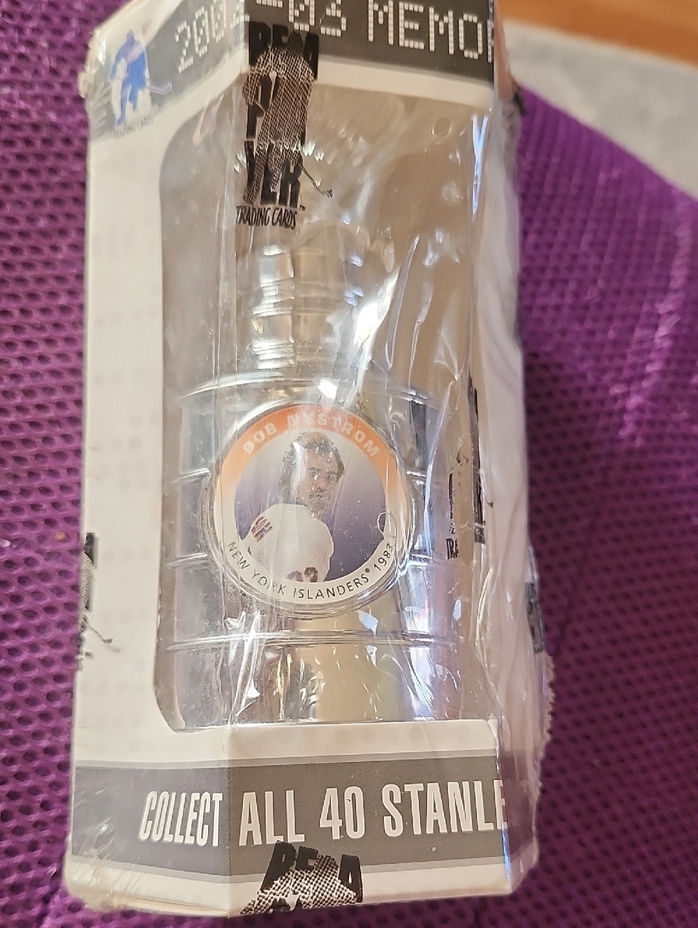 Bob Nystrom New York Islanders Silver Mini Stanley Cup